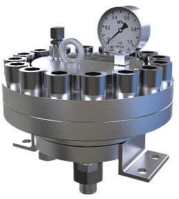 Пневмогидроаккумуляторы ПГА с разделителем сред